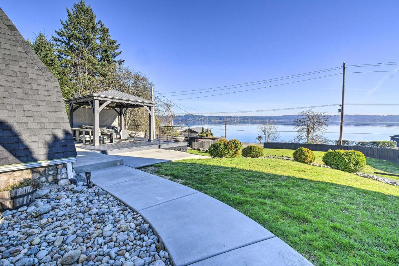 Puget Sound Cabin With Hot Tub And Water Views! Bremerton Ngoại thất bức ảnh