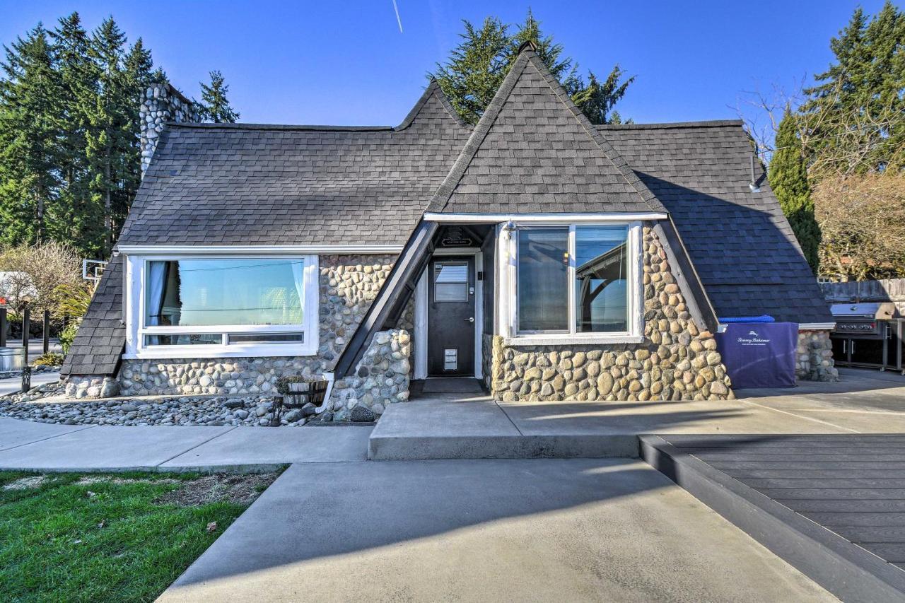 Puget Sound Cabin With Hot Tub And Water Views! Bremerton Ngoại thất bức ảnh