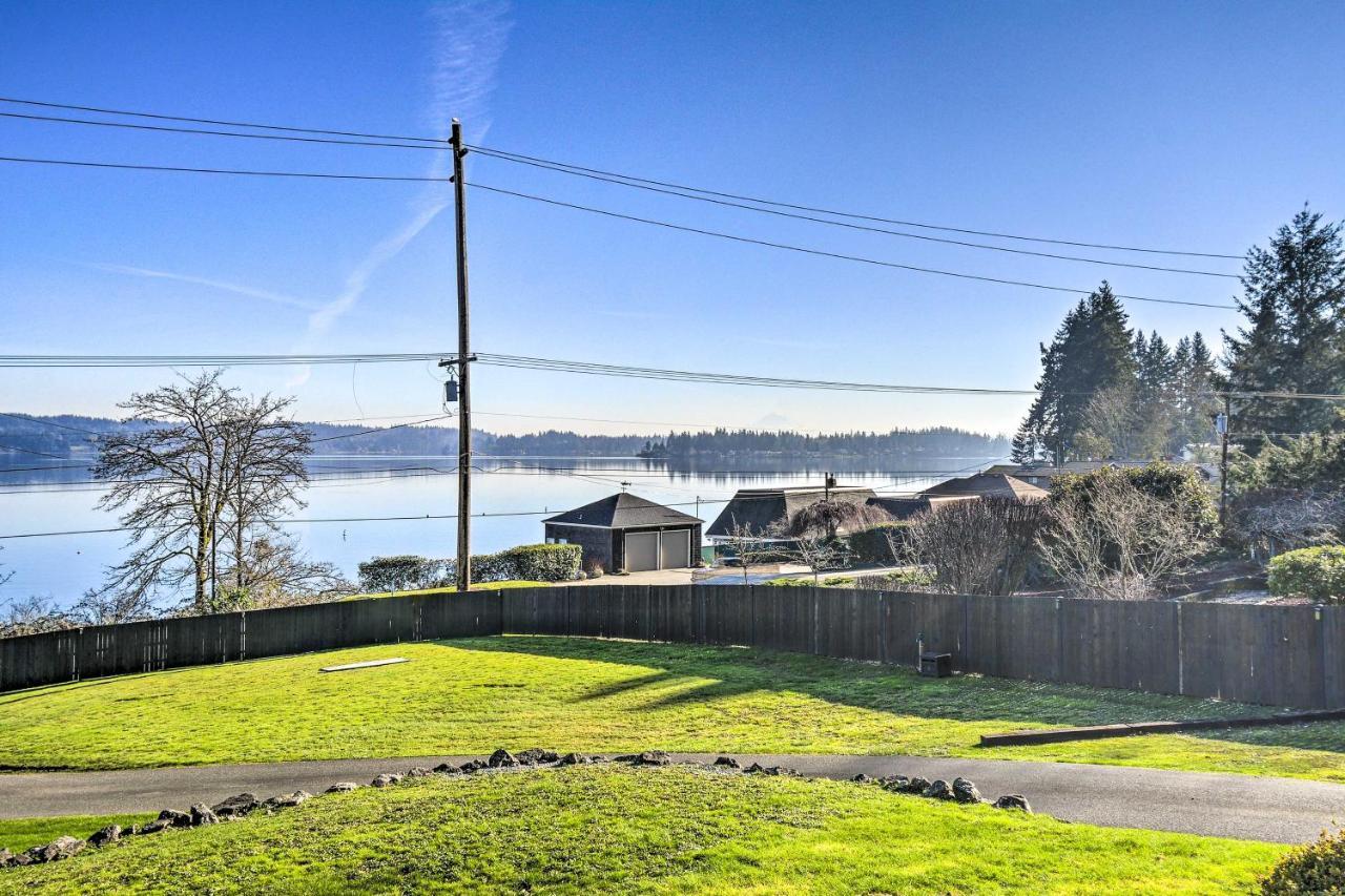 Puget Sound Cabin With Hot Tub And Water Views! Bremerton Ngoại thất bức ảnh
